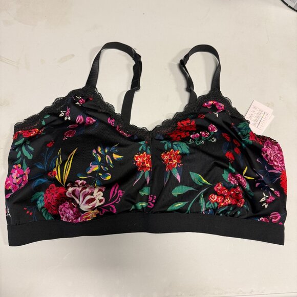 Auden Intimates Sleepwear Auden Satin Bralette Size 4X - Picture 2 of 6